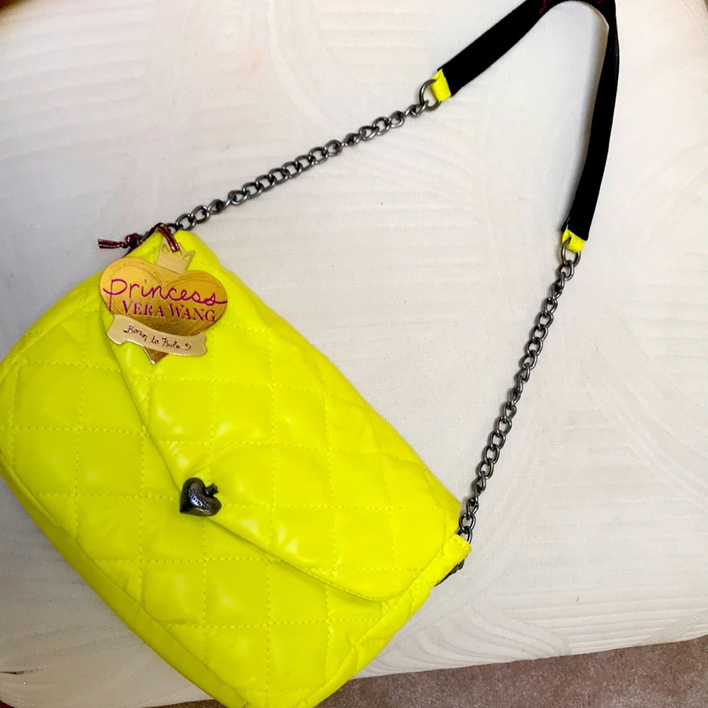 Brand new never used neon Vera Wang pocketbook 👜